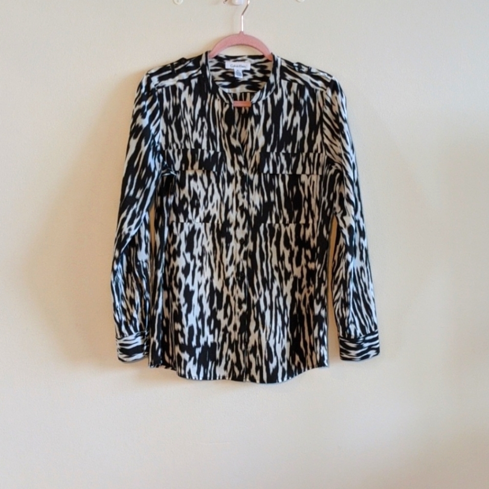 Animal Print Blouse